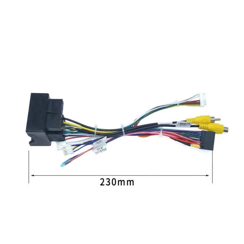 ya 5 8.7 16 pin car Android stereo wiring harness with Canbus box suitable for Peugeot 3008/2008