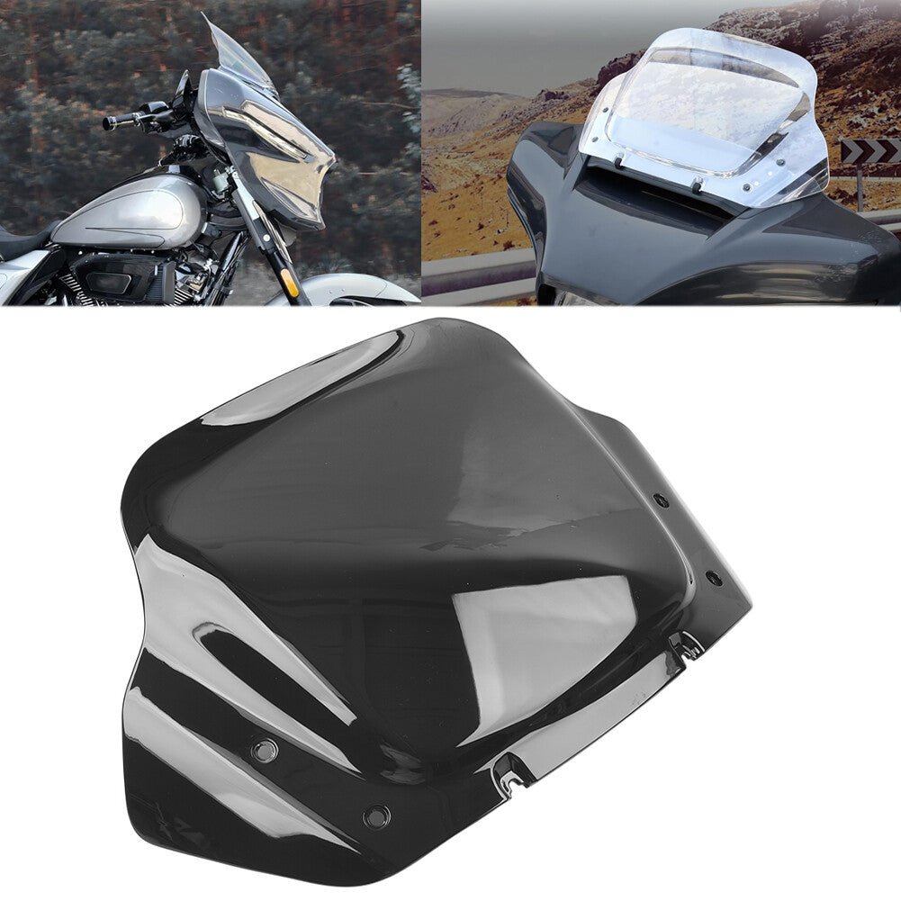ya 4 6.21 Motorcycle 14 Windshield Windsreen for Harley Street Glide CVO FLHXSE FLHX 2024