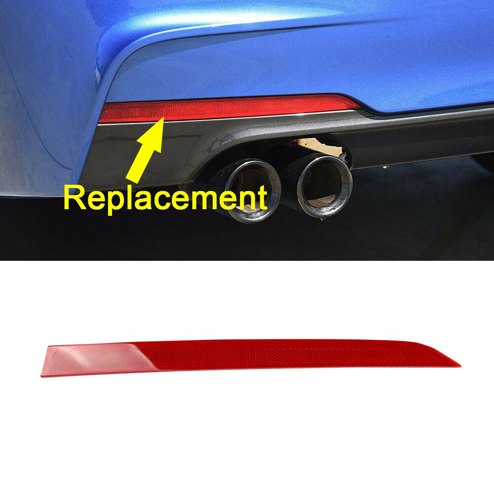 ya 27 6.18.2 Rear Bumper Reflector Lamp Left Side Fits 2012-2017 for BMW 3-Series F30 F31 M Sport