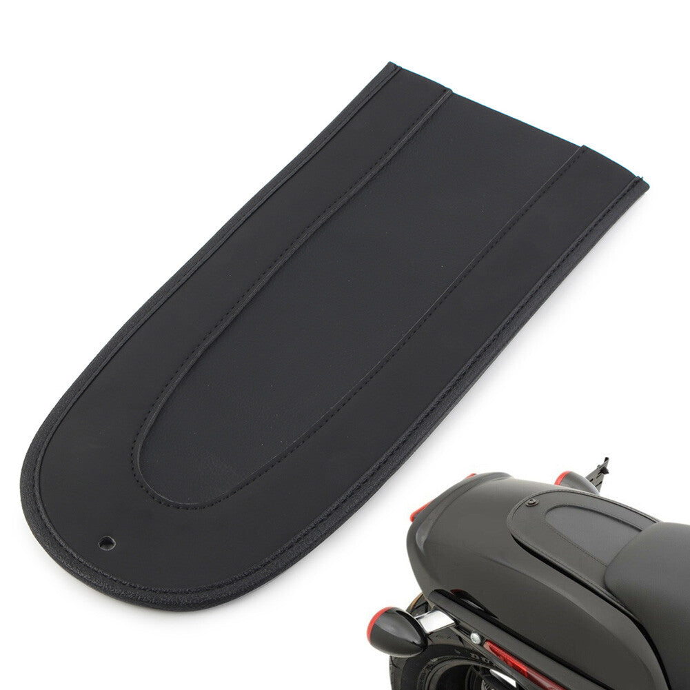 ya 7 6.10.2 Leather Rear Fender Bib Pad for Harley-Davidson Softail Breakout Fat Bob 2018-20