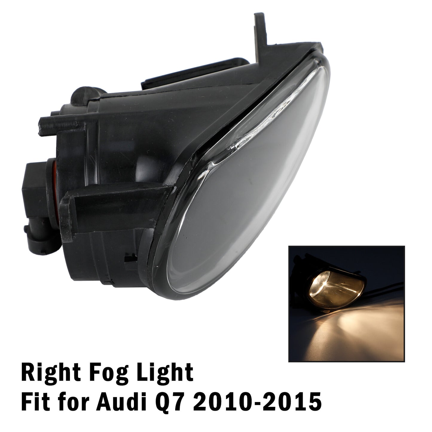 ya 1 8.5.2 New Front Right Bumper Halogen Fog Light Fog Lamp Fit for AUDI Q7 2010-2015 /2014