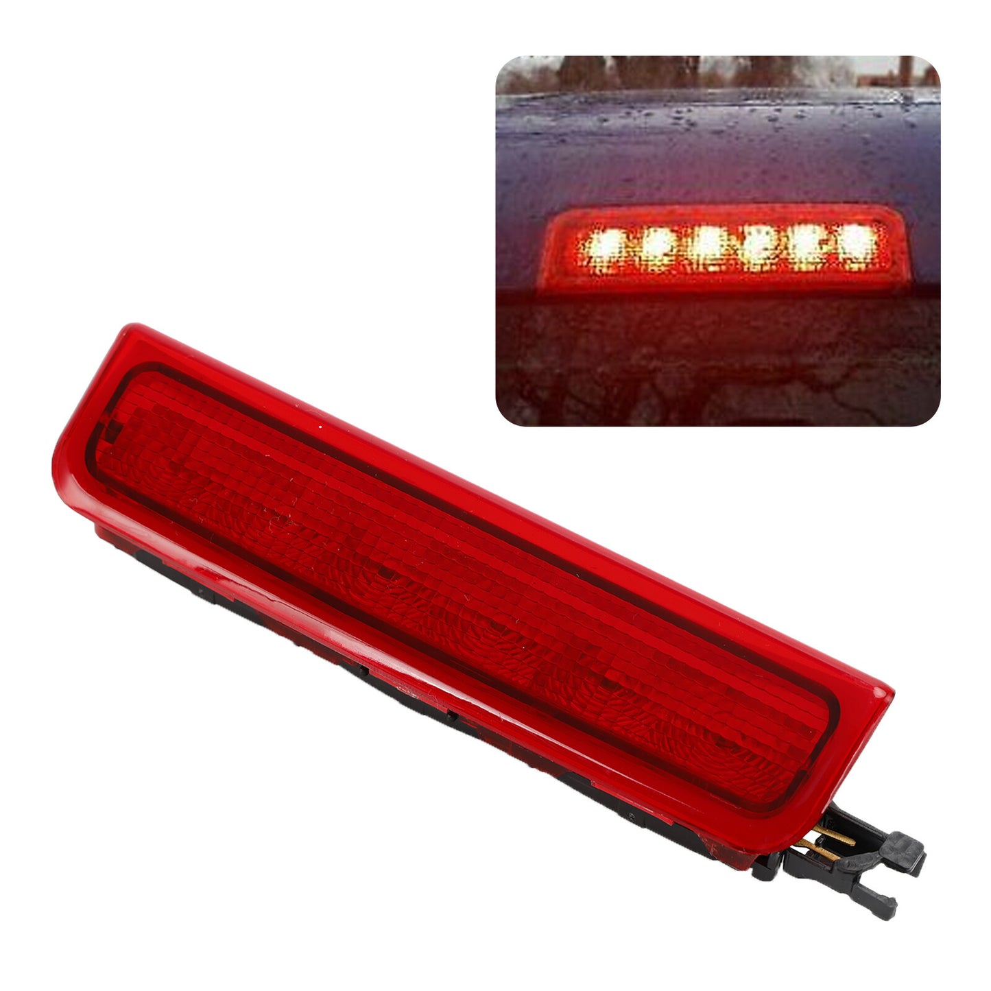 ya 1 8.5.4 Third 3Rd Centre High Level Rear Brake Stop Light Lamp for VW Caddy III Kasten