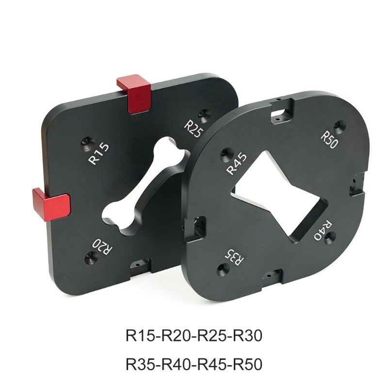 ya 17 Round Corner Jig Templates Round Corner Jig Radius R20 25 R30 Routers