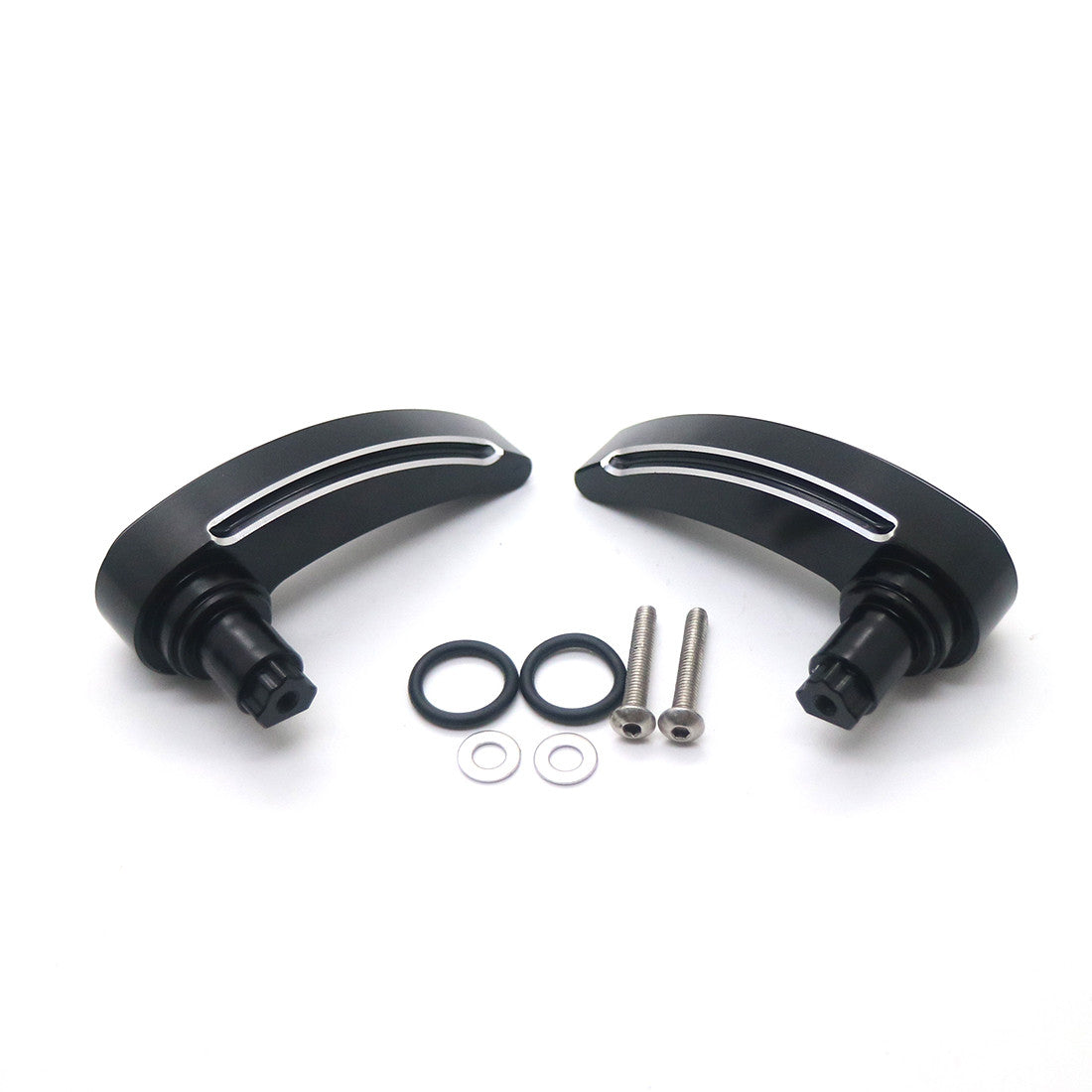ya 12 5.21 Black Saddlebag Latch Lever Lid Lifter for Harley Electra Street Glide 2014-2017