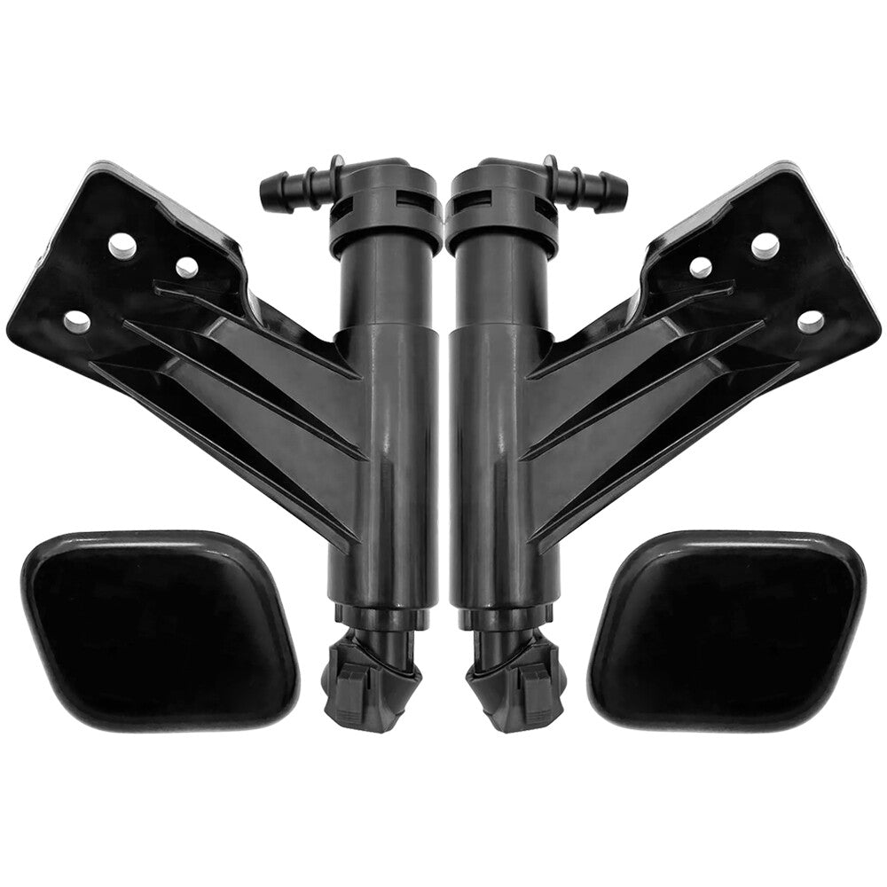 ya 13 Fits for Sorento 2013-2014 4X Left & Right Headlight Washer Spray Nozzle & Cap