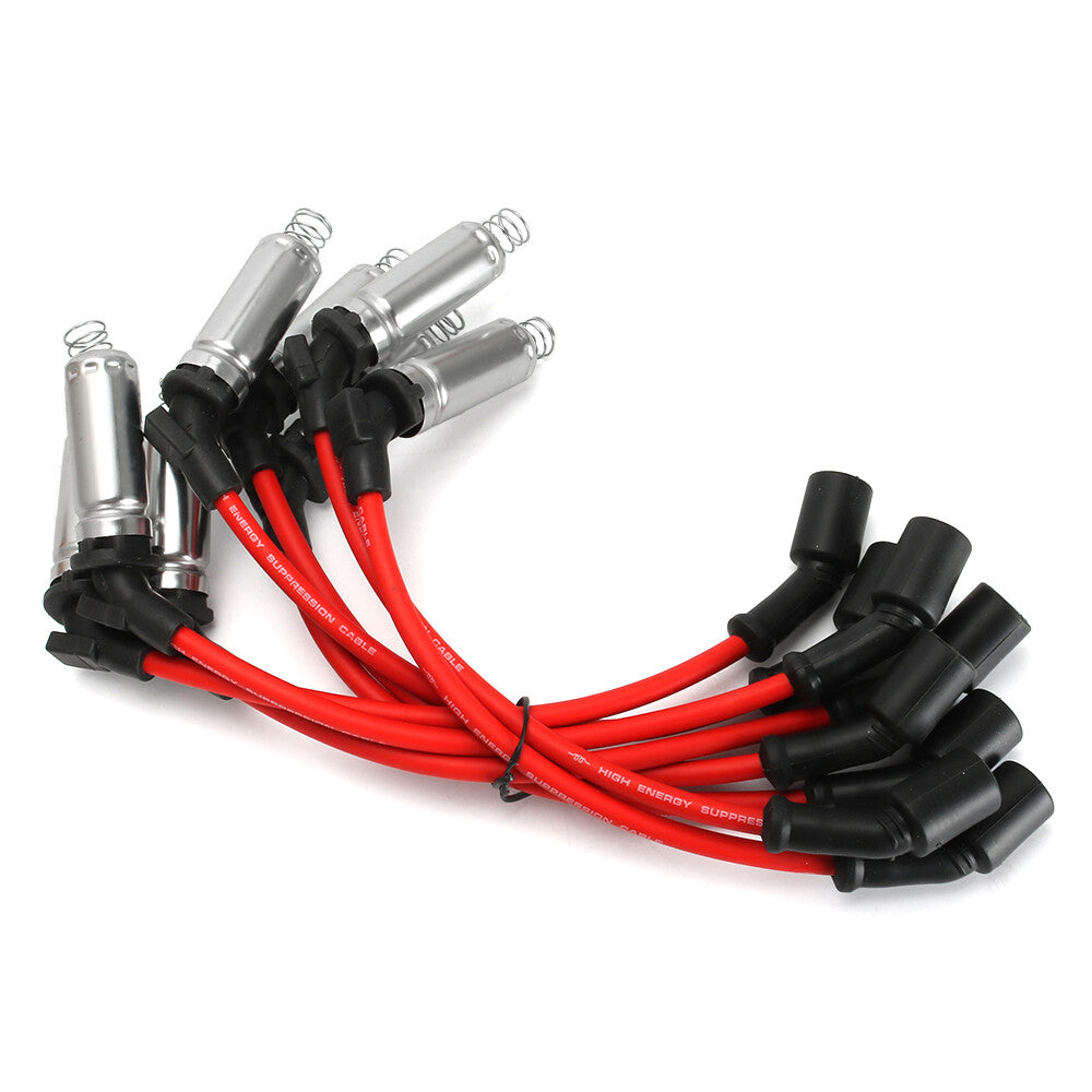 ya 5 8.7 SET OF 8 Spark Plug Wires for Chevy for GMC 1999-2006 LS1 VORTEC 4.8L 5.3L 6.0L