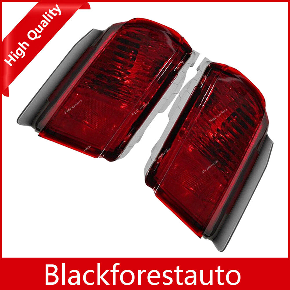 ya 27 6.21 Pair LH+RH For 2010-15 for Toyota for Land Cruiser Prado Red Fog Light Rear Bumpe Lamp
