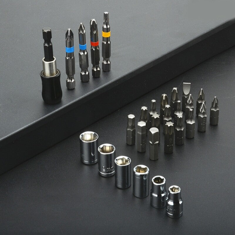 ya 26 Comprehensive Screwdriver Bit Set for Home Repair,DIY Project Furniture Assembly