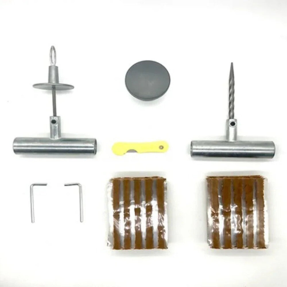 ya 26 Automotive Tire Repair Tools Tire Repair Kit Stu ed Tool Set 37-Piece Set