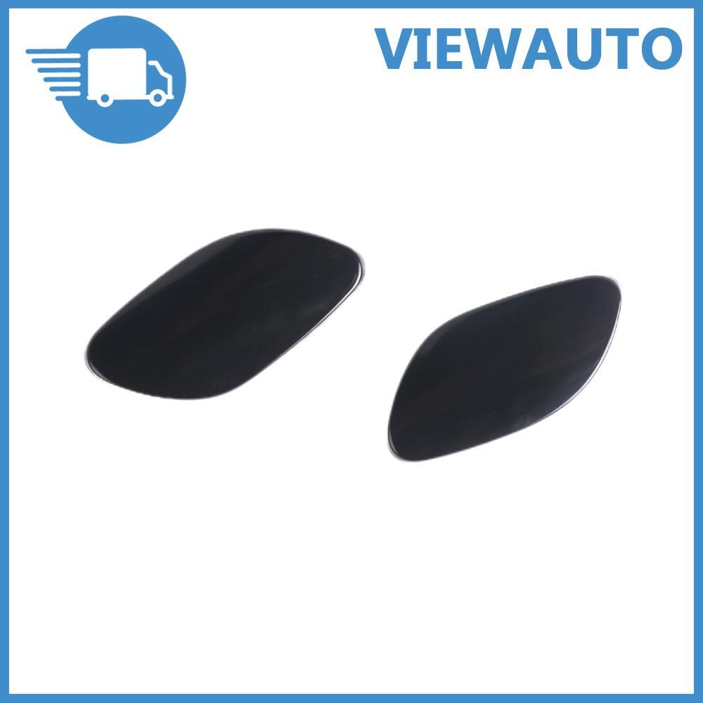 ya 27 6.18 2Pcs Front Bumper Headlight Washer Cover Cap Left+Right For 2007-2013 for Volvo S80