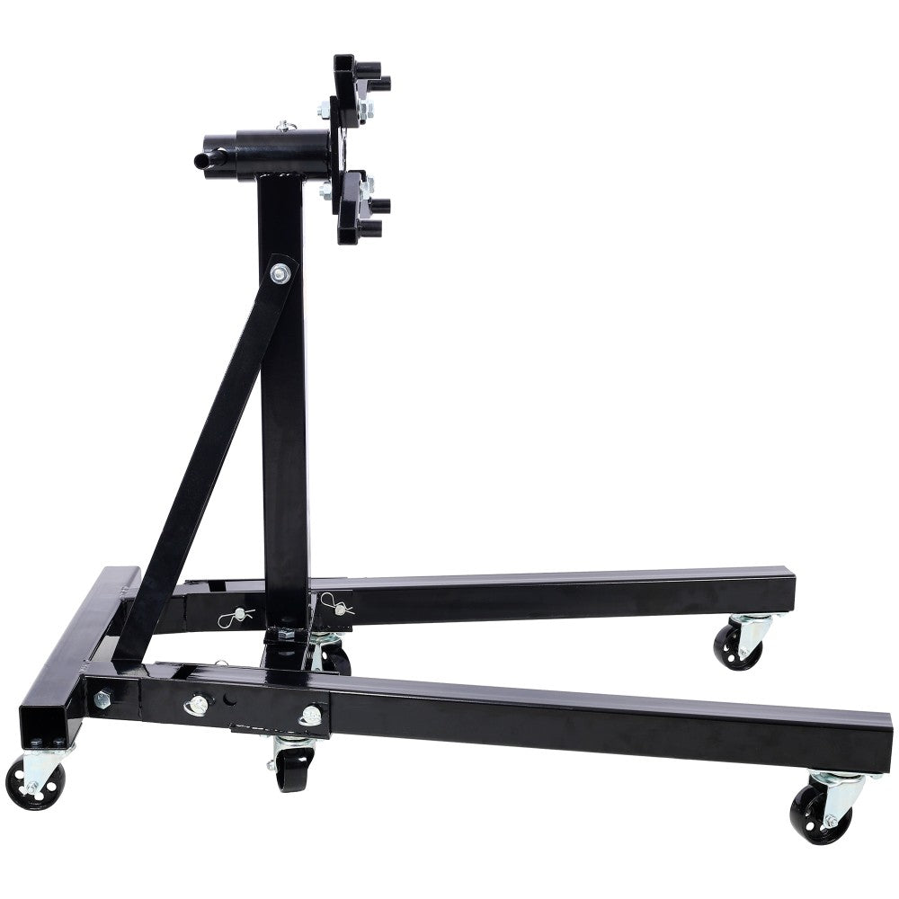 ya 16 Black Folding Engine Stand ¨C 2000 LBS Capacity,Auto Repair Motor Hoist Dolly