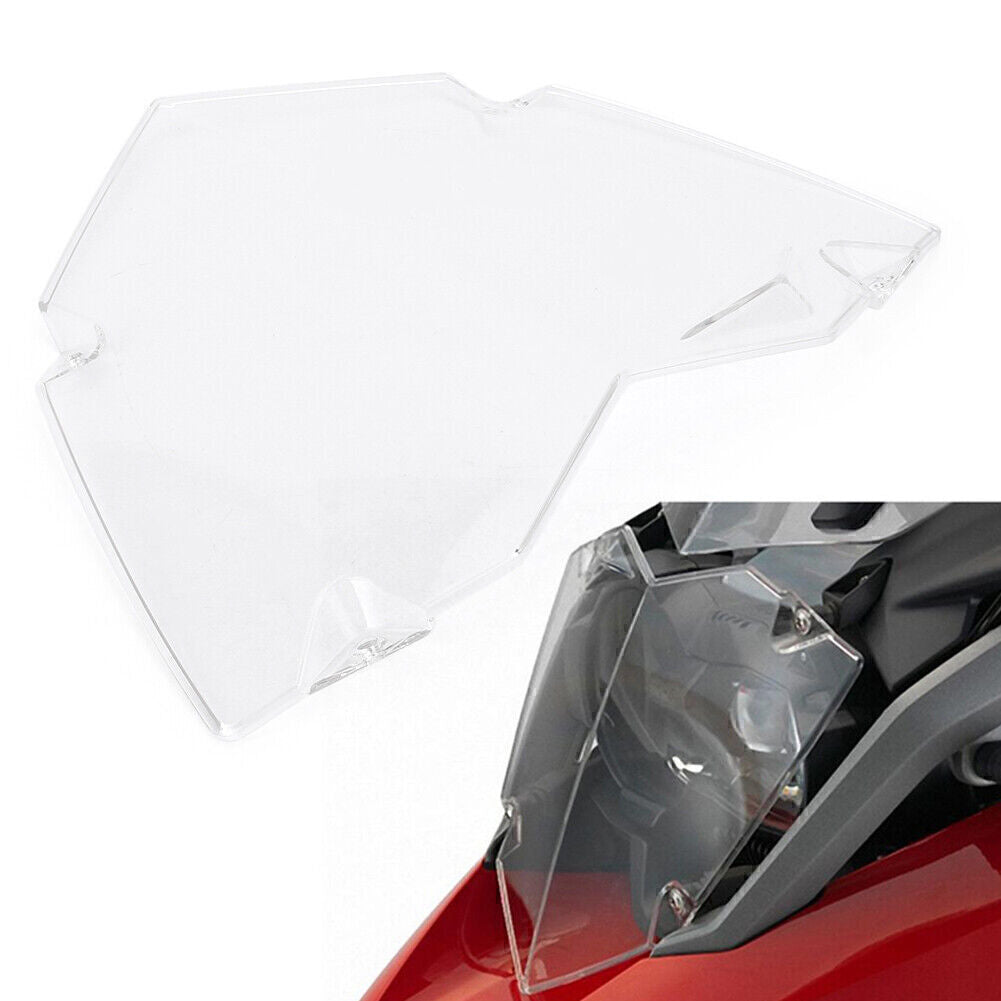 ya 4 6.22 Clear Front Headlight Lens Guard Cover Fit for BMW R1200GS ADV WC 13-17
