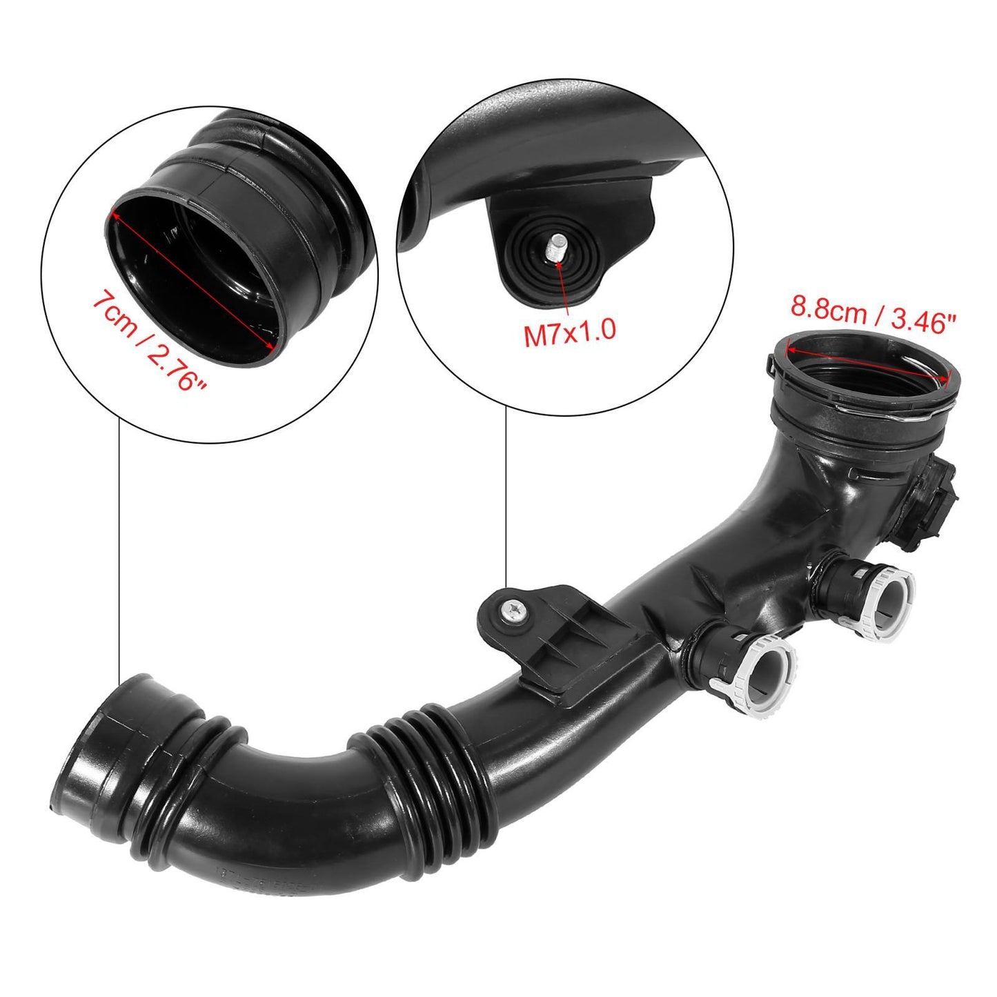 ya 5 8.7 New Car Air Intake Hose Air Filter Hose for BMW 335i 335xi 13717590306