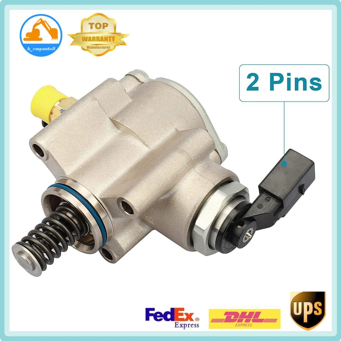 ya 27 7.2 High Pressure Fuel Pump W/03C127026C for Audi A3 for VW for Jetta for Golf Eos for Passat