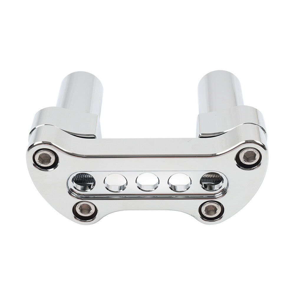 ya 2 6.30 3.5 Handlebar Riser & Top Clamp Fit for Harley Dyna Softail Sportster Street bob