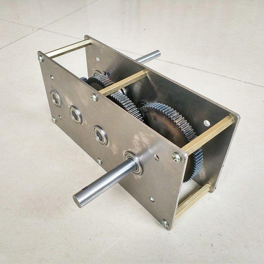 Hand crank generator speed increasing gear box Home high-power gear gearbox