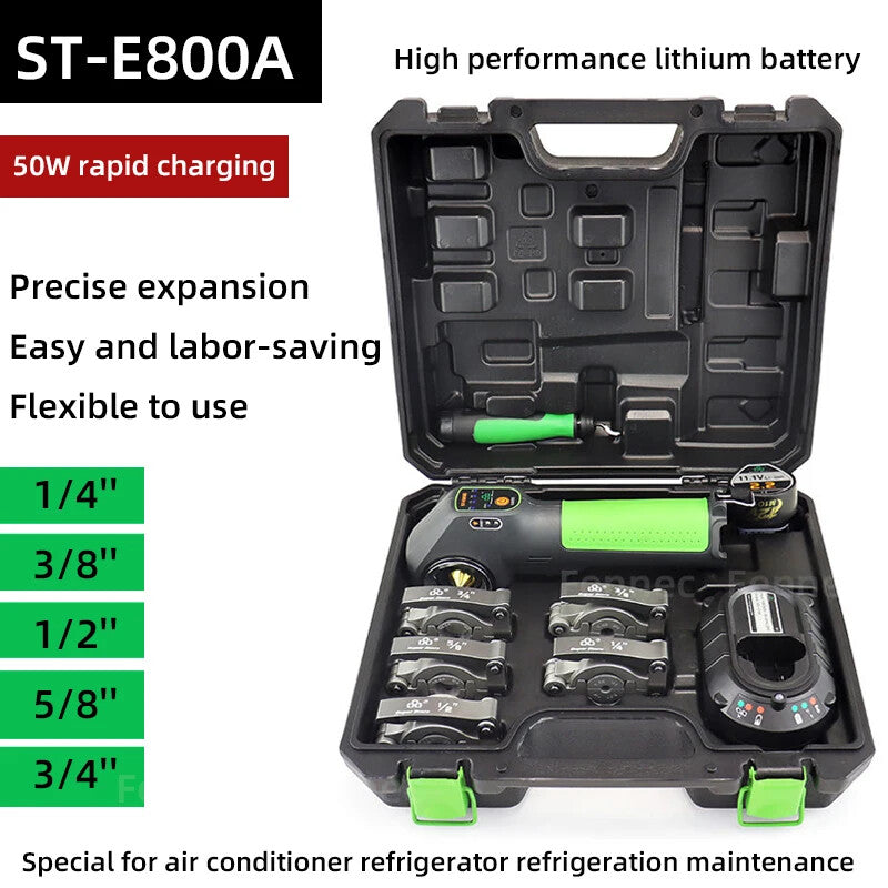 Copper Tube Expander ST-E800A Battery Copper Tube Expander Flaring Tool