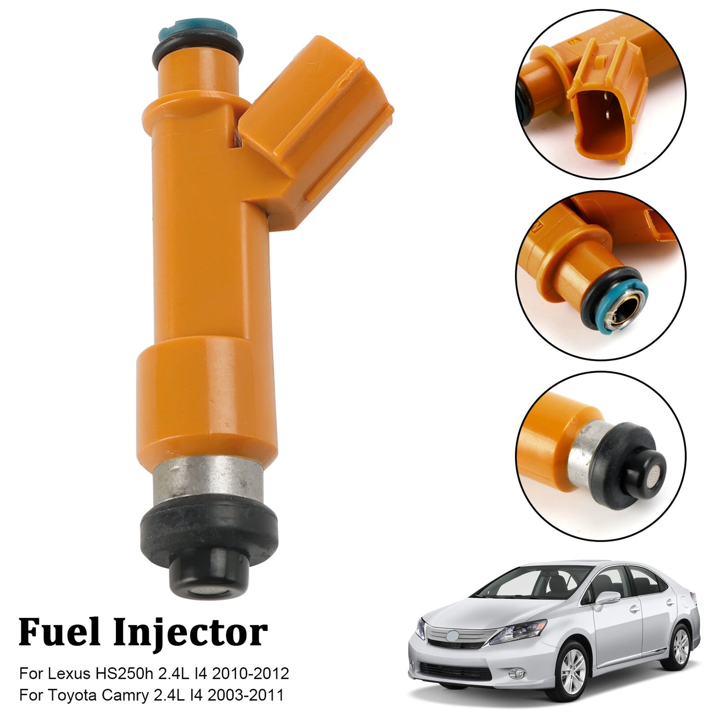 ya 1 8.5.3 1PCS Fuel Injector 23209-0H050 for Camry 2.4L 2003-2011 23209-28060