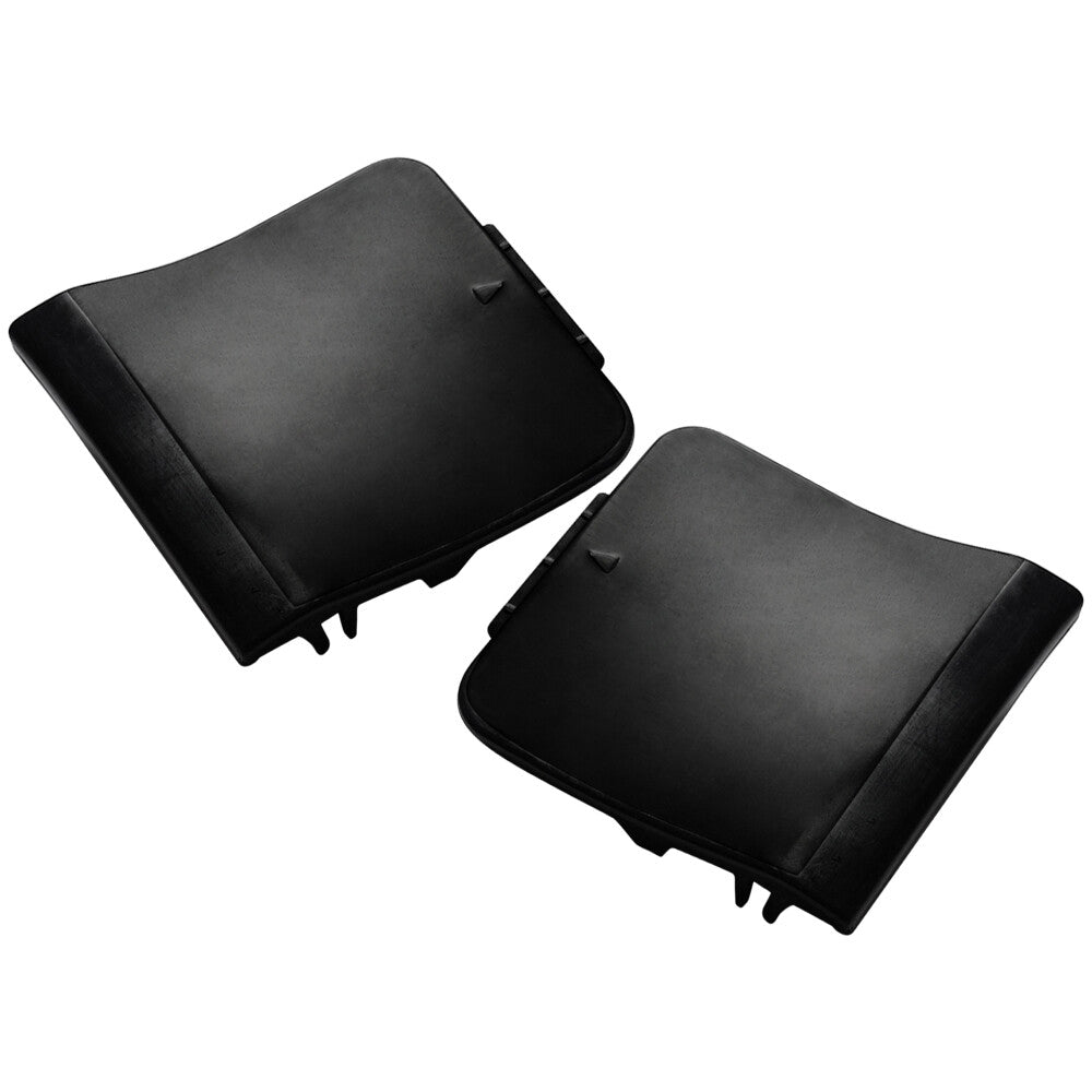 ya 27 6.18 2Pcs Rear Bumper Tow Hook Cover Left+Right Unpainted For X3 F25 M 2010-2013