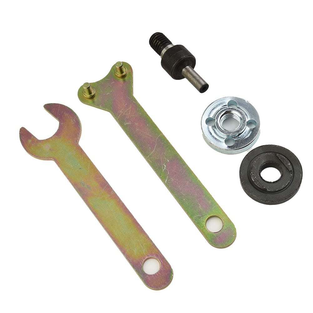 ya 17 5 Metal Angle Grinder Lock Flange Nut W/ Spanner Wrench Tools Replacement Tool