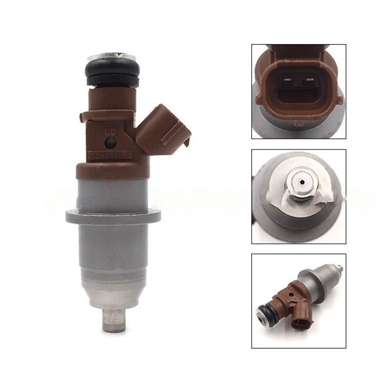 ya 1 8.5.3 4Pcs Fuel Injector MR560553 E7T05072 for Pajero H67W H77W 4G93 4G94