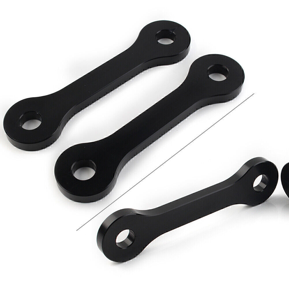 ya 4 6.17.2 Rear Lowering Drop Link Kit Black Fit for Suzuki DRZ400E DRZ400S DRZ400SM 2000-2020
