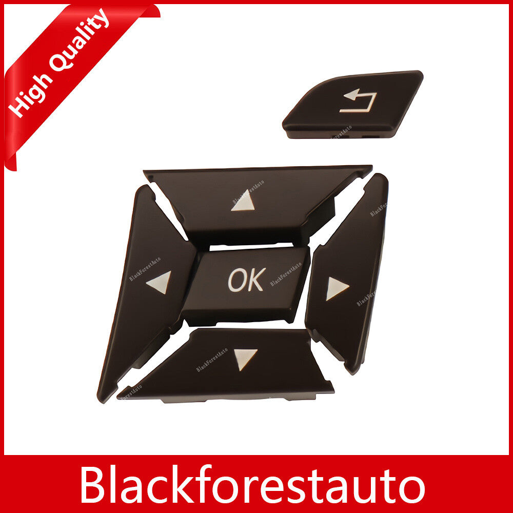 ya 13 For C Class Brown Left Steering Wheel Control Menu Switch Button Cover