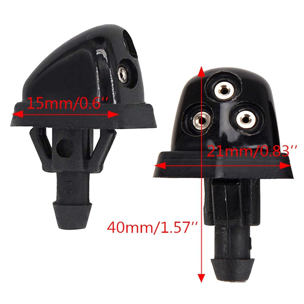 ya 5 8.7 2x Front Windshield Washer Wiper Spray Nozzle 3834056K00 for Suzuki Grand Vitara