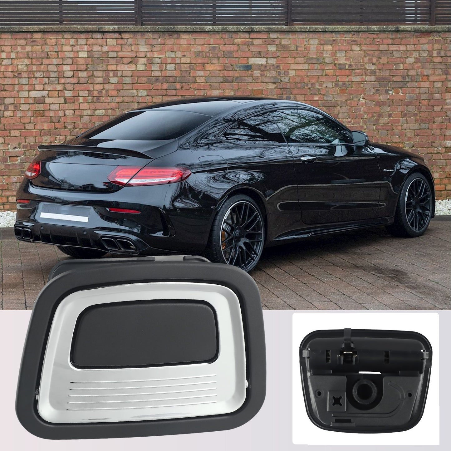 ya 11 6.6 Black Trunk Inside Floor Brab Handle for Mercedes X253 W166 ML/GL/GLC/GLE