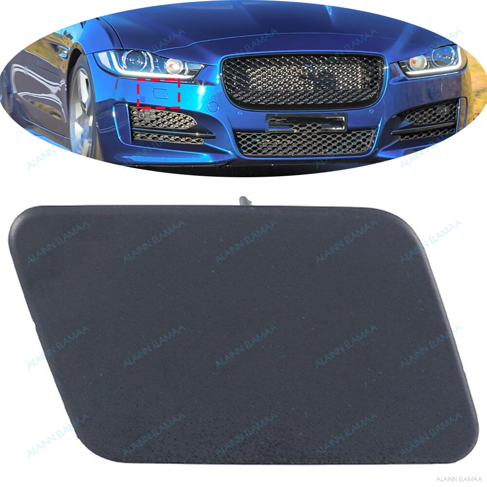 ya 27 6.18 Front Bumper Headlight Washer Nozzle Eye Cover Cap r for Jaguar XE 2016-2019,RH