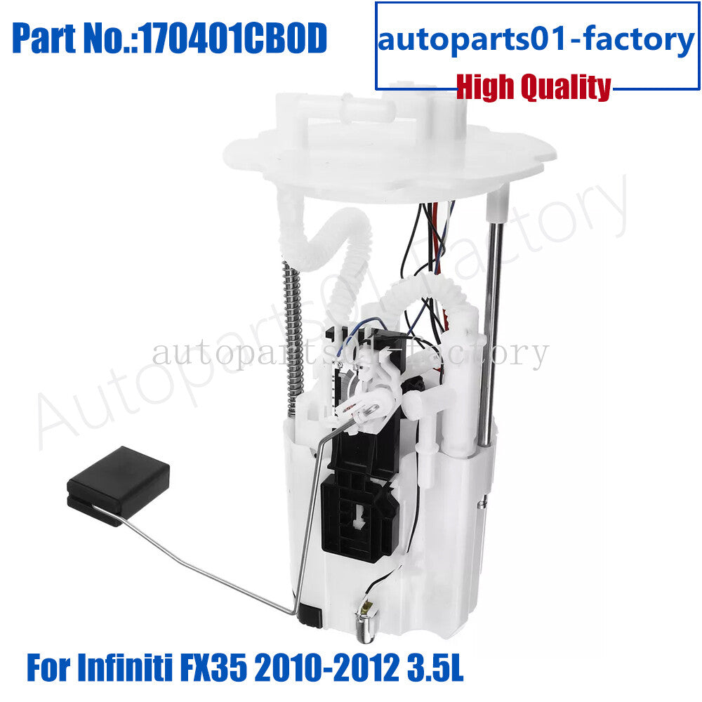 ya 27 7.2 170401CB0D Fuel Pump Assembly Compatible for Infiniti FX35 FX37 QX70 3.5L 3.7L 5.0L
