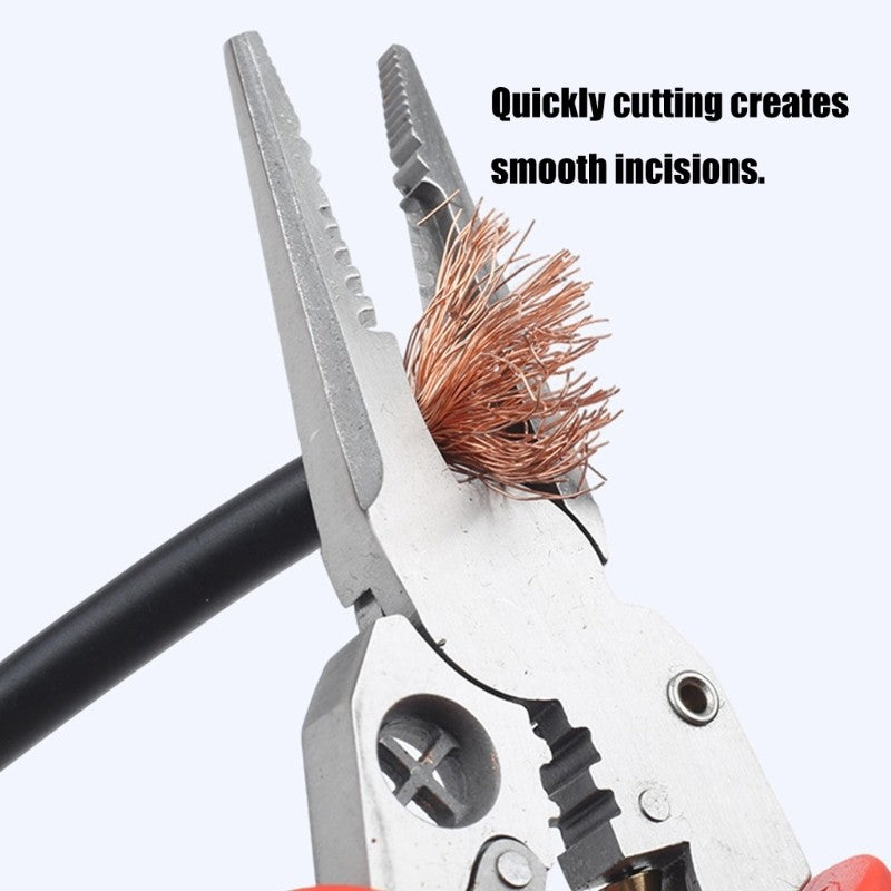 ya 25 Professio l Electrician Pliers Multipurpose Wire Stripper for Industrial