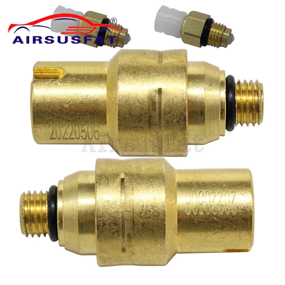 ya 1 8.5.1 2pcs Rear Air Suspension Risidual Pressure Valve Connector for F01 F02 E65 E66