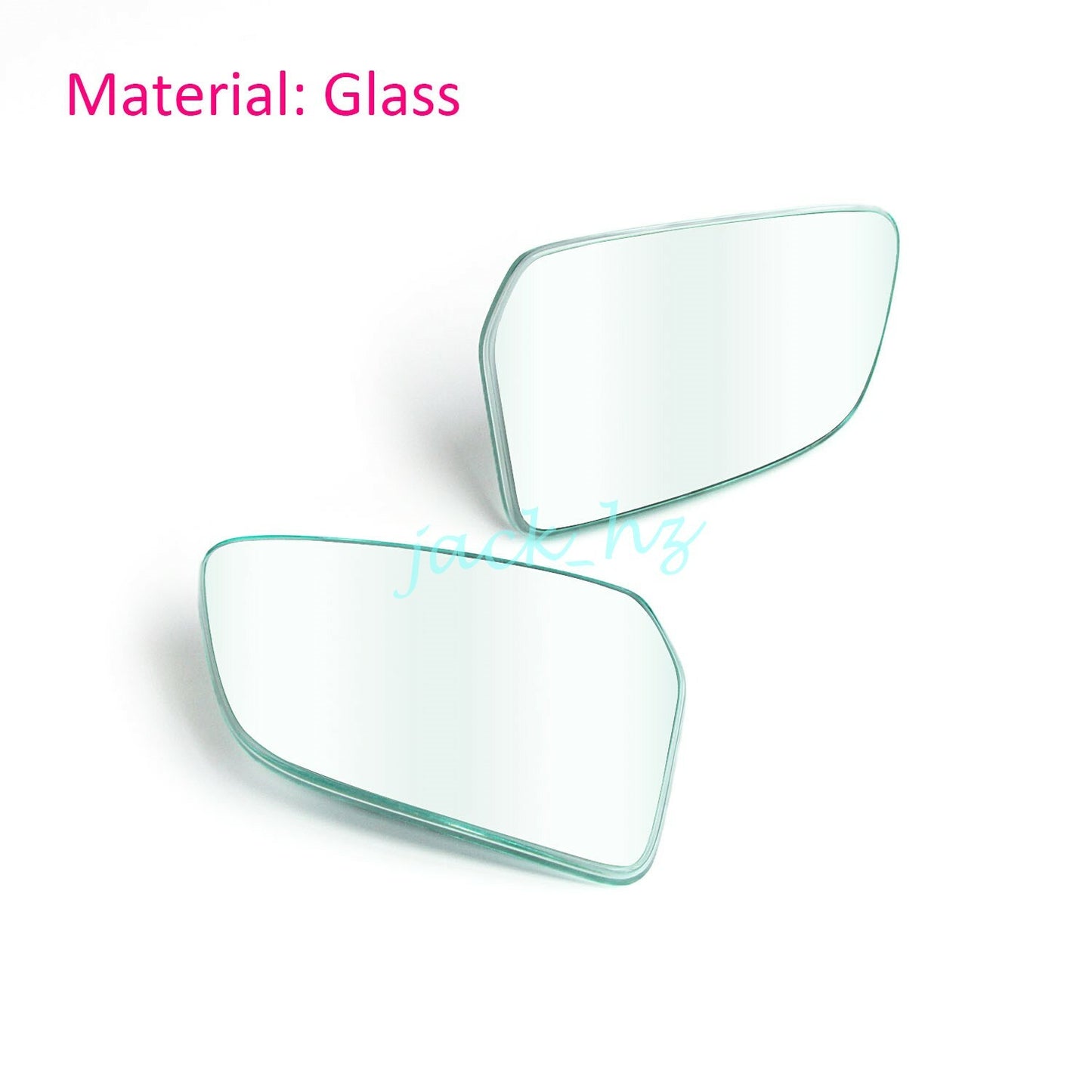 ya 1 8.5.4 2pcs Blind Spot Mirrors HD Convex Glass Door Side Rearview Mirrors for Vehicles.