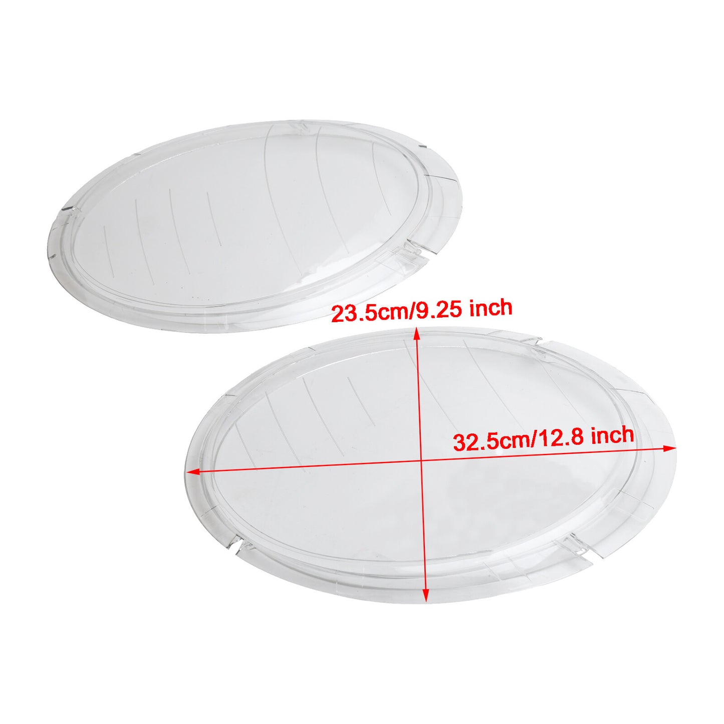 ya 1 8.5.2 Left +Right Headlight Lens Plastic Cover Shell 63126911701 02 for Mini Cooper