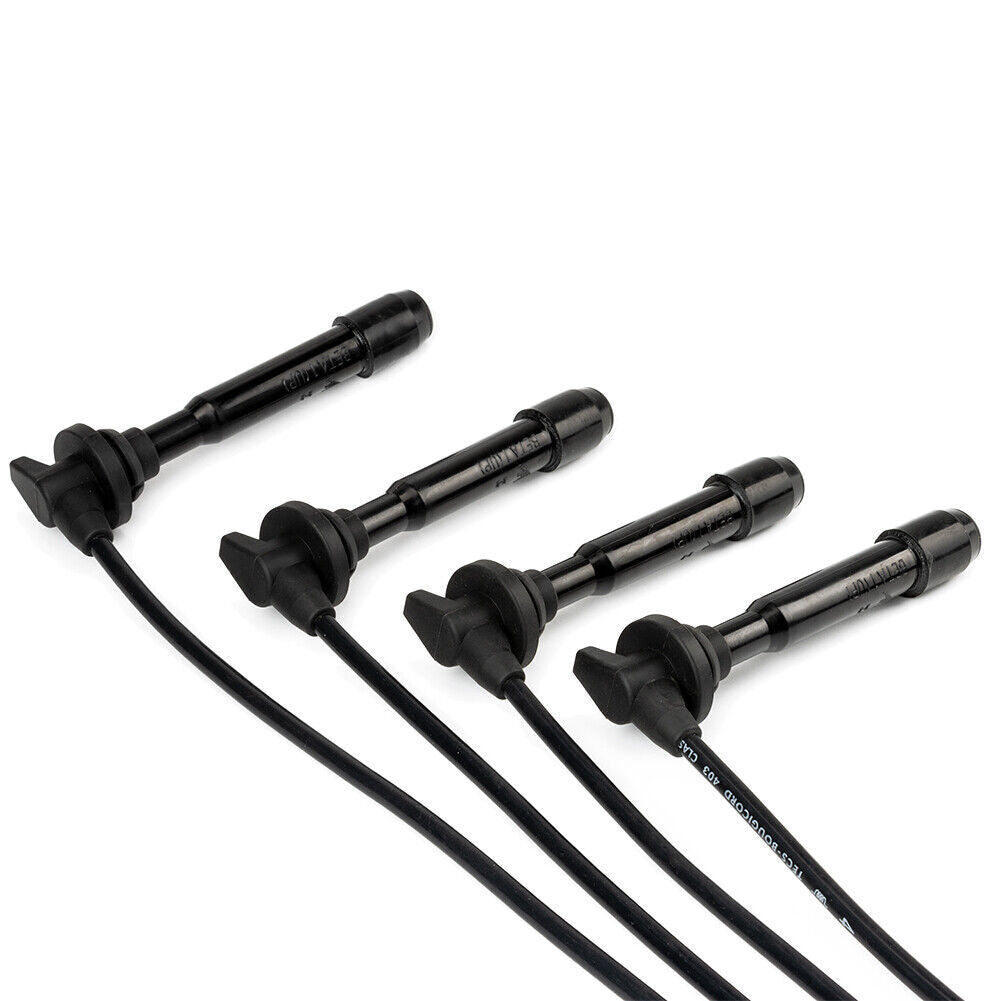 ya 5 8.7 4PCS Spark Plug Ignition Wires for Hyundai for Elantra Tiburon for Kia Spectra Soul L4