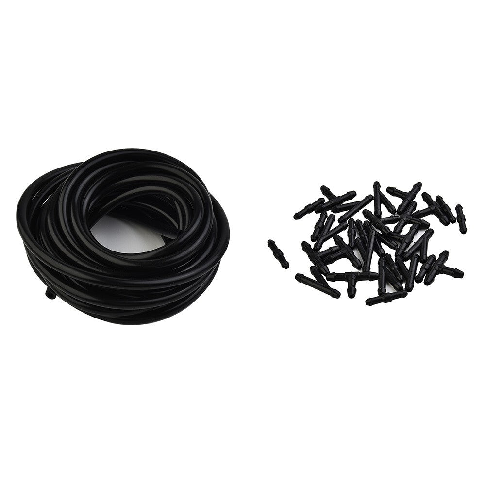 ya 5 8.7 Hose Wiper Tube For Nozzle Pump Washer Water Windshield Wiper Black