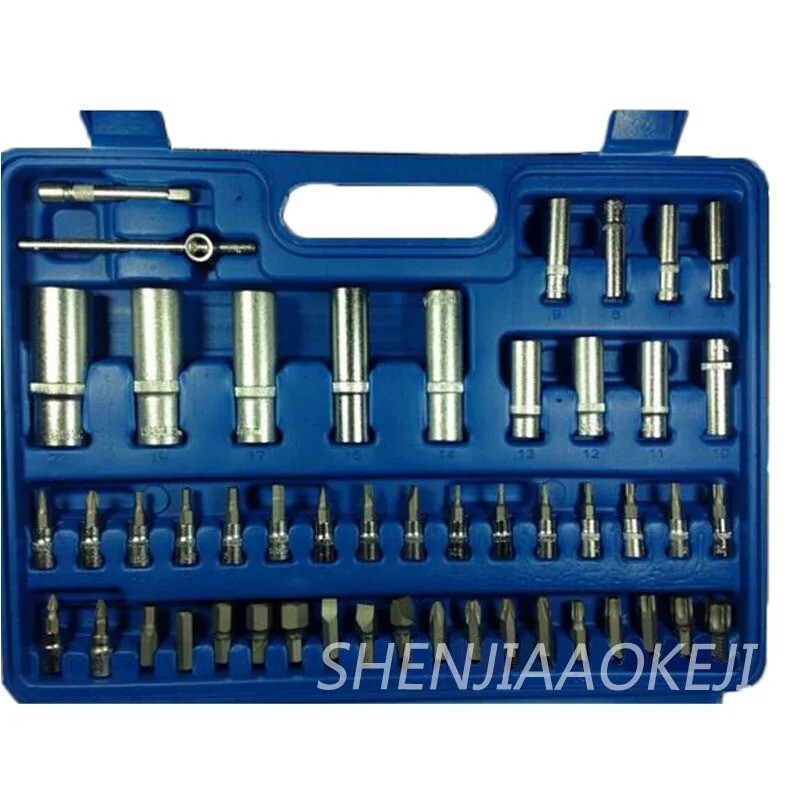 ya 26 108 pcs/set Socket Tools Auto Repair Tools Socket Wrench Chrome Va dium Steel