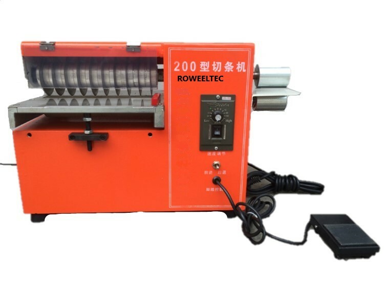 Speed Adjustable Leather Slitting machine Double-use Shoes Slitter Cutter B