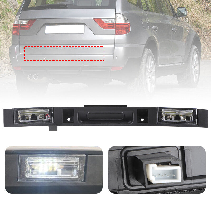 ya 6 6.12 Trunk Lid Grip Assembly With Key Button 51133403611 Fit for BMW X3 E83 2004-2010