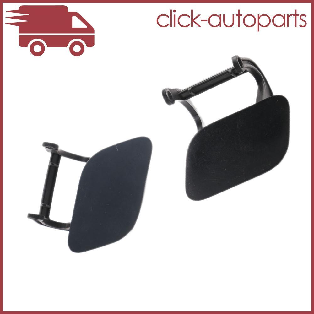 ya 27 6.18 1 Pair Headlight Washer Jet Nozzle Cover Unpainted for BMW 7 Series F01 F02 740i