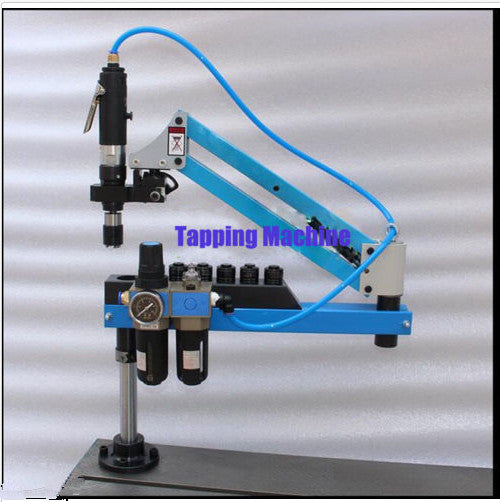 Universal Flexible Arm Pneumatic Air Tapping Machine 360¡« Angle 1500mm M3-M12