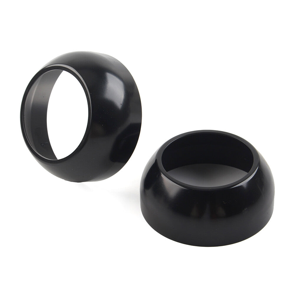 ya 4 6.17.2 Front Fork Boot Cap Covers 39mm Black Fit for Harley Sportster Dyna FXR FXD