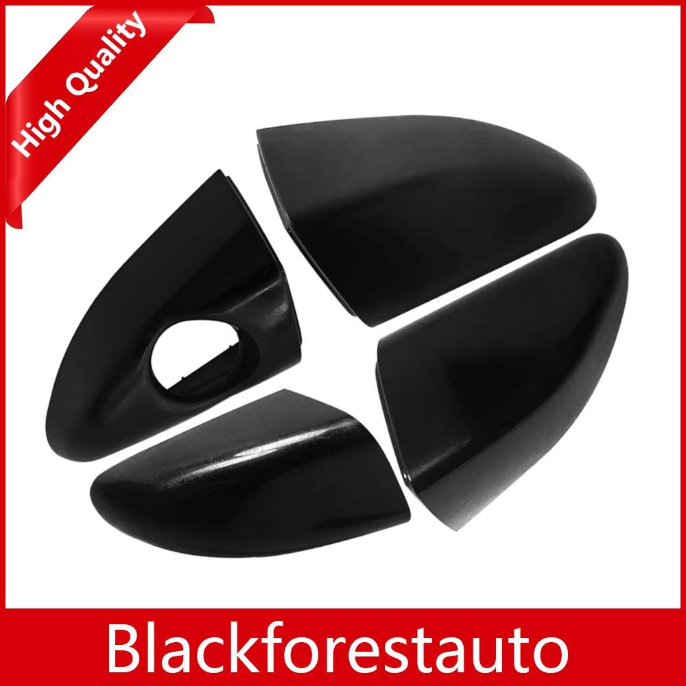 ya 13 5.27 4x Outer Left & Right Front & Rear Door Handle Cover Unpainted For Sonata 15-19