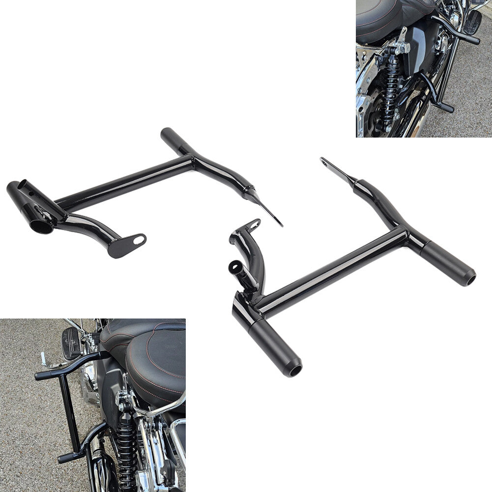 ya 27 7.20 Saddlebag Guard Rails Crash Bars for Harley Road Street Glide FLHX 14-2024 23