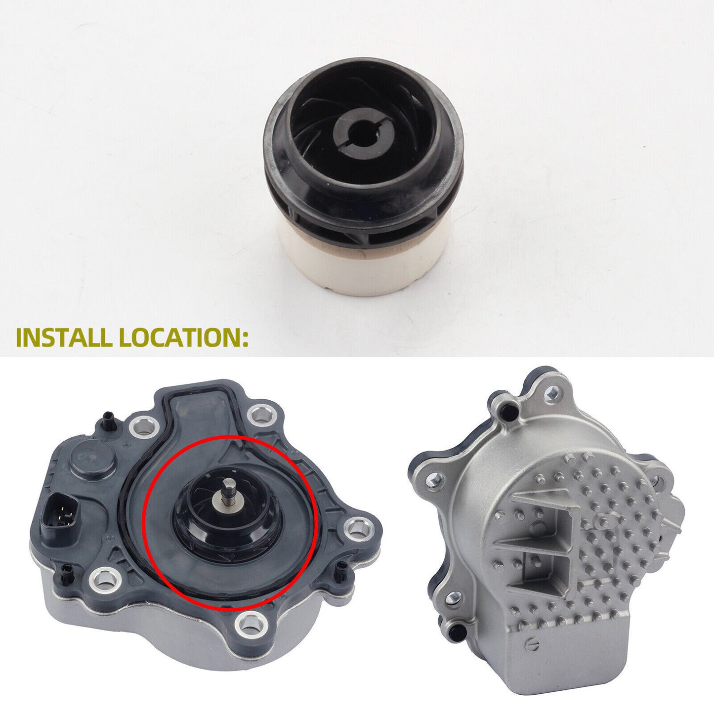 ya 1 8.5.4 161A0-29015 Engine electric water pump rotor inner magnet for Prius 10-15