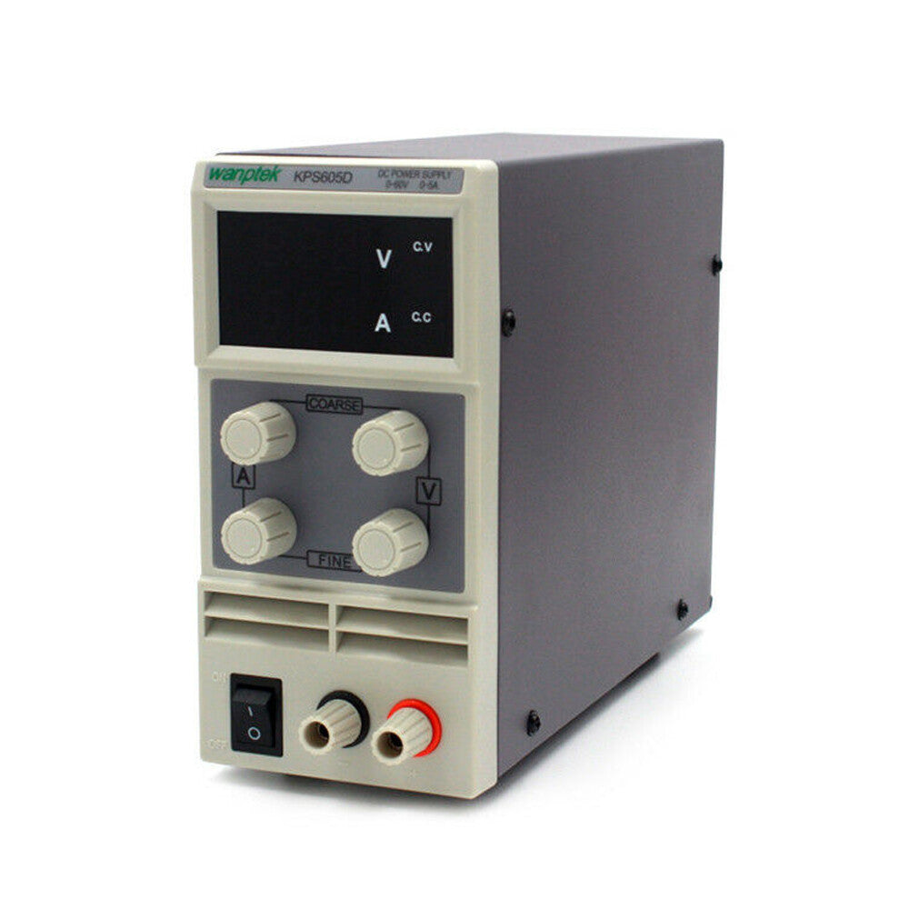 KPS605D Digital Adjustable Mini Switch DC Power Supply 0-60V 0-5A AC230V