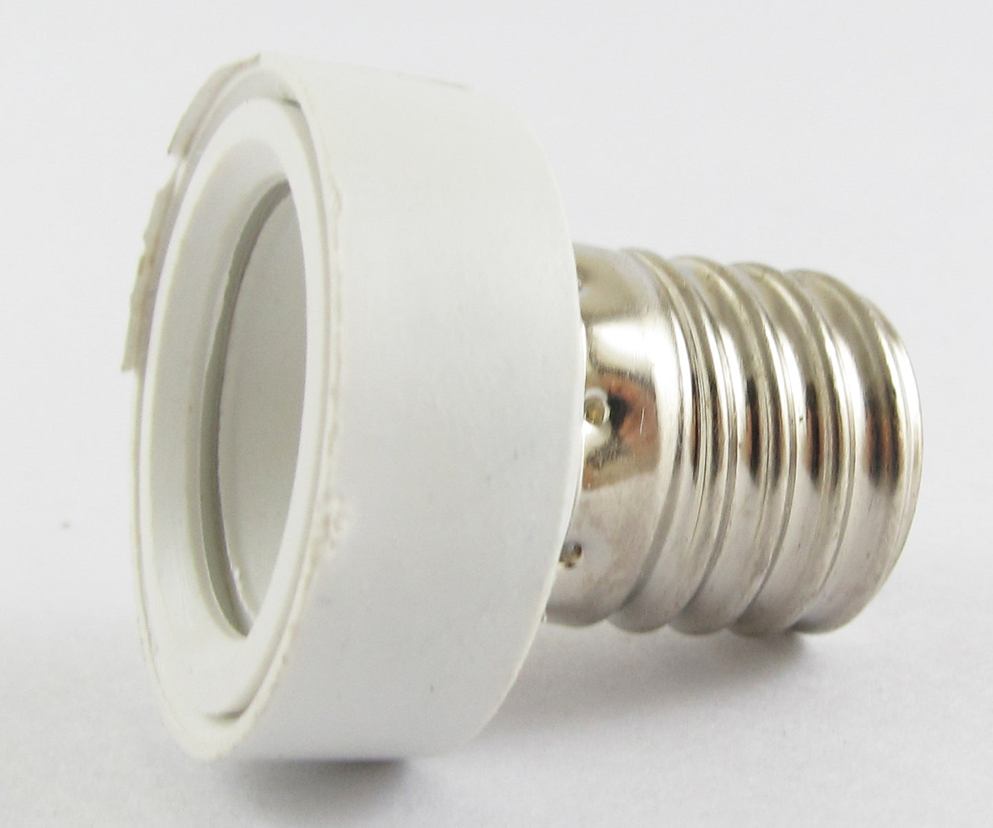 ya 14 10pcs E17 Male to E12 Female Socket Base LED Halogen CFL Light Bulb Lamp Adapter