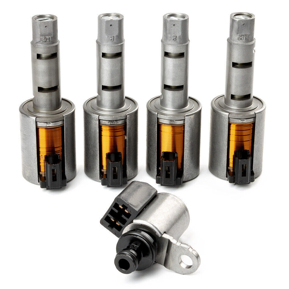 ya 5 8.7 5PCS JF015E RE0F11A Transmission Solenoid for Nissan Sentra Versa 1.6 1.8L 12-15