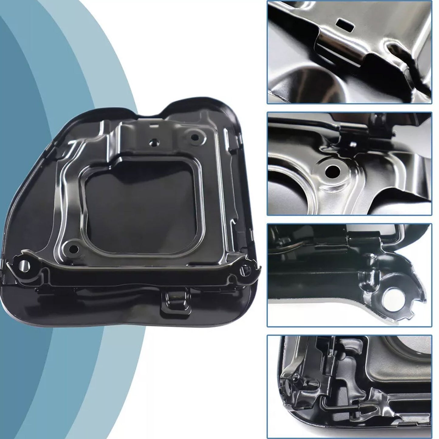 ya 1 6.30 for Toyota 2005-2015 Tacoma 6FT Bed Fuel Filler Lid Gas Door Cover 77305-04905aR